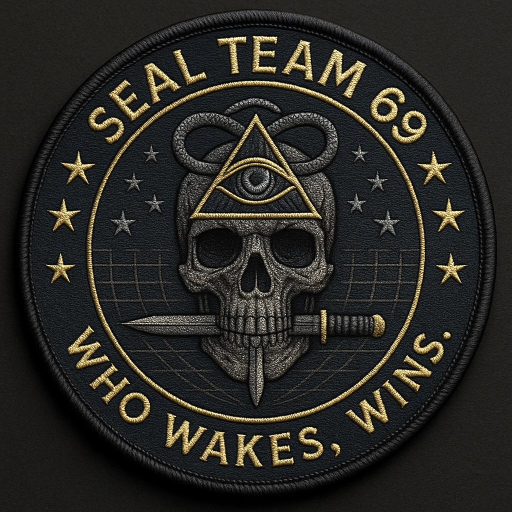 SEAL Team 69 – ST69 Skull Patch